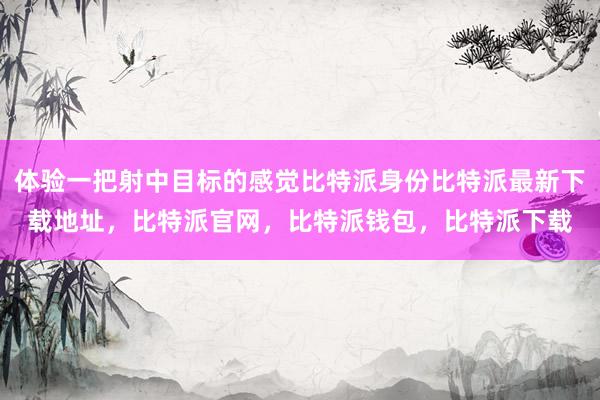 体验一把射中目标的感觉比特派身份比特派最新下载地址，比特派官网，比特派钱包，比特派下载