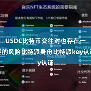 USDC比特币交往对也存在一定的风险比特派身份比特派key认证